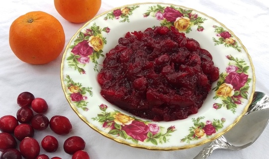 Ginger Cranberry Sauce Mommy Perfect