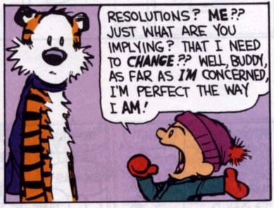 New Years Resolutions That Aren't Dumb Calvin